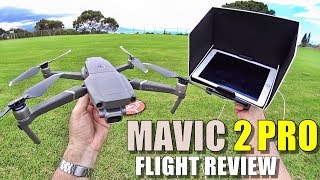 DJI MAVIC 2 PRO Review  Flight Test InDepth  Pros amp Cons [upl. by Darsey]