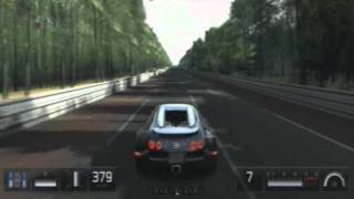 GT5  Bugatti Veyron Top Speed  423 Kmh [upl. by Nuzzi]