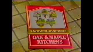 Winchmore Oak and Maple Kitchens Mildenhall advert from the early eighties [upl. by Attennek646]