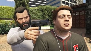 GTA V Michael kills Jimmy [upl. by Eilla]