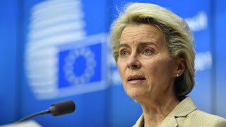 Von der Leyen Impfen ist die Antwort auf Omikron  AFP [upl. by Ruel174]