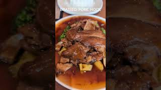 Braised pork hock pork food cravingsatisfied [upl. by Ahtinak893]