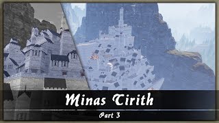 HOW TO BUILD MINAS TIRITH  PART 3 SPEED BUILD  CONAN EXILES [upl. by Gifferd]