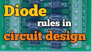 ✅ diode rules in circuit design [upl. by Tnek]