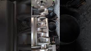 CRANKSHAFT POLISHING TRACTOR ENGINE REPAIR AJAIBSINGHMALWA CLYINDER WORKSHOP JCB [upl. by Daveda]