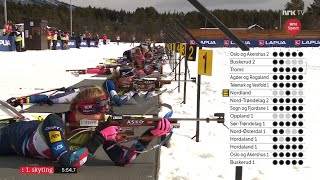 Norwegian Championship Relay Women  Geilo  07042024 [upl. by Aivan]