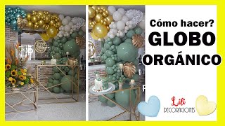 Cómo hacer un ARCO DE GLOBOS muy fácil y con poco dinero [upl. by Kilby933]