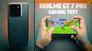 Realme GT 7 Pro Gaming amp Battery Test [upl. by Robers]