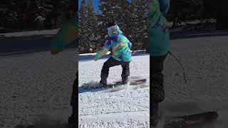 Try these 3 snowboard tricks asap snowboarding snow winter 180 [upl. by Lilian749]