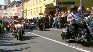 Harley Davidson Parade 2013 in Kärnten [upl. by Dione912]