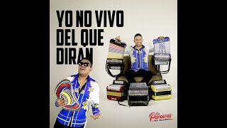 Yo No Vivo del Qué Dirán  Los Parceros del Vallenato Lyric Video [upl. by Lamb]