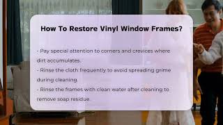 How To Restore Vinyl Window Frames  CountyOfficeorg [upl. by Tolecnal27]