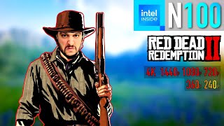 The Intel N100 in Red Dead Redemption 2  An Awful Gaming Experience [upl. by Ellehsal821]