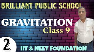 CLASS 9 GRAVITATION 2 [upl. by Aidualc]