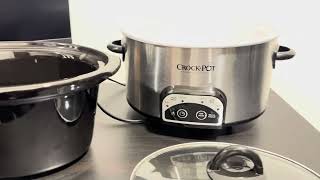 CrockPot 4Qt Slow Cooker Programmable [upl. by Berlinda]