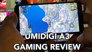 Umidigi A3 Gaming Performance Review  PUBG Asphalt 9 Antutu GeekBench amp Heating Issues [upl. by Ilyak]