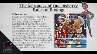 The Original Rules of Boxing The Marquess of Queensberry Rules of Boxing  Artorias Boxing [upl. by Eckhardt]