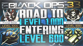 BO3 Road To Level 1000 Entering Level 600 WaW BO1 BO2 Prestige 6 Icons [upl. by Ruckman]