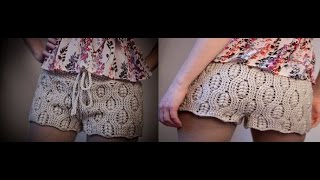 Tutorial Patrón pantalón short crochet o ganchillo paso a paso [upl. by Hadias]