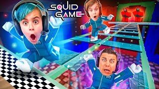 PUSHING PEOPLE IN SQUID GAME Roblox Trolling Daylins Funhouse [upl. by Eberly]