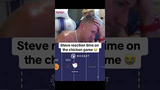 Steve reaction time on the chicken game roobet onlinecasino 777 cardgames blackjack gamble [upl. by Bravin]