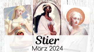 ♉STIER  März 2024 • Auflösung von Karma🌟Plötzliche amp zügige Veränderungen Tarot [upl. by Sidran]