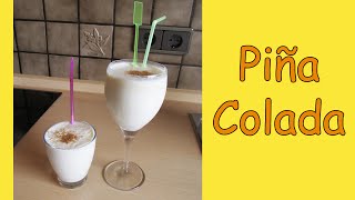 Como preparar Piña colada con alcohol y sin alcohol [upl. by Soutor]