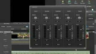 Adobe Premiere Elements Audio Mixer [upl. by Rancell]