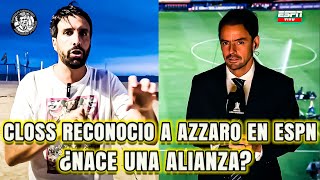 CLOSS reconoció a Azzaro en ESPN Nace una nueva alianza [upl. by Magill887]