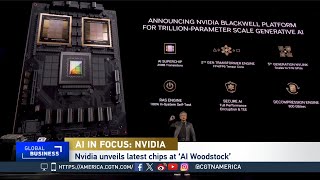 Global Business Nvidia keynote unveils new super chip Blackwell [upl. by Griswold]