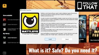 Battleye on GTA Launcher for PC  how safe is it amp do you need it for GTA Online amp GTA 5 Story Mode [upl. by Ecinnahs]