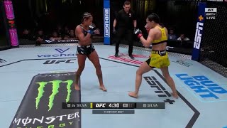 FULL FIGHT  ARIANE LIPSKI VS KARINE SILVA UFC FIGHT NIGHT [upl. by Rodina]