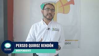 Perseo Quiroz Rendón candidato independiente participará en el DebateTepozteco [upl. by Nivrae]