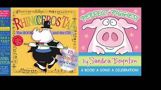 Sandra Boynton and Michael Ford’s Perfect Piggies Song Audio Compariosn 1996 VS 2019 [upl. by Kauslick]