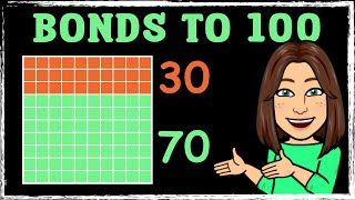 Number Bonds to 100  Maths with Mrs B [upl. by Malkin]