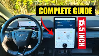 How To Use Infotainment System on Ford Mustang MachE [upl. by Ransom]