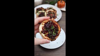 Mini Goat Cheese Tarts  JusRol [upl. by Kired75]