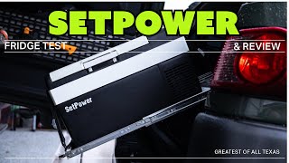 FJ Cruiser Fridge Test amp InstallSetPower MC20 [upl. by Hcurob36]