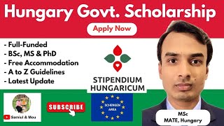 Stipendium Hungaricum Scholarship 🇭🇺 I A to Z Guide for Bangladeshi Students I Study in Europe [upl. by Elynad]