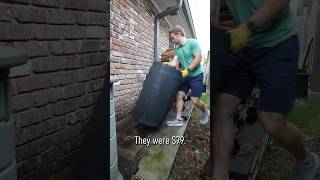 Rain Barrel Project in 56 Seconds [upl. by Utta]