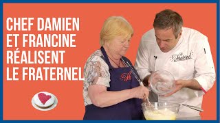 Chef Damien réalise le Fraternel avec Francine bénévole au Secours Catholique  2019 [upl. by Alis]