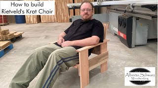 How to build Rietvelds Krat Chair [upl. by Nas83]