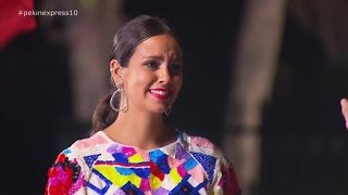 Cristina Pedroche rompe a llorar con la última eliminación  Pekín Express [upl. by Arim]