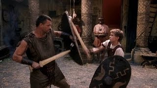 Rome Pullo teaching Octavian to fight HD [upl. by Nilpik]