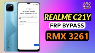 Realme C21Y Frp Bypass  RMX 3161 Google Account Remove [upl. by Nairrad252]