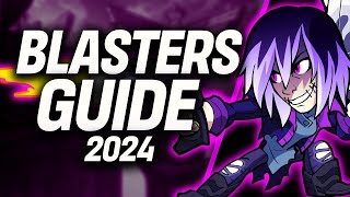 Brawlhalla Pro Blasters Combos amp Gameplay Guide 2024 [upl. by Gnad]