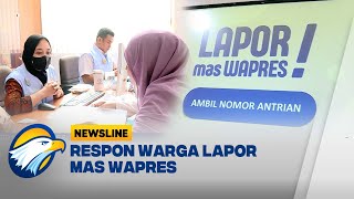 Warga Mengaku Proses Lapor Mas Wapres Sangat Mudah Newsline [upl. by Derzon693]