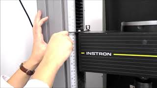 Instron Compression Test Instructional Video Compression [upl. by Nelaf]