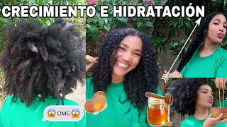 PREPOO DE HUEVO Y MIEL PARA CABELLO RESECO CRECIMIENTO RÁPIDO Y REPARACIÓN💦Rachell Santos [upl. by Arihat]