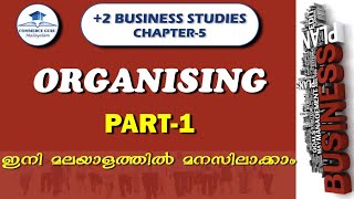 2 Business Studies Chapter5 part 1ORGANISING  Commerce Guru Malayalam [upl. by Preston]